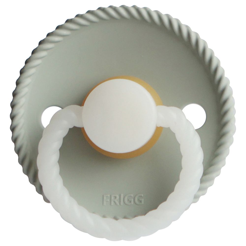 Frigg - Rope Latex Pacifier 0-6M S1 - Sage Night