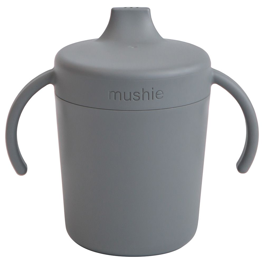 Mushie - Trainer Sippy Cup - Smoke