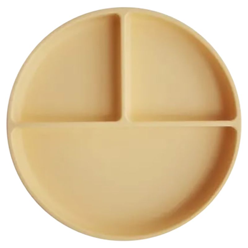 Mushie - Silicone Plate - Pale Daffodil