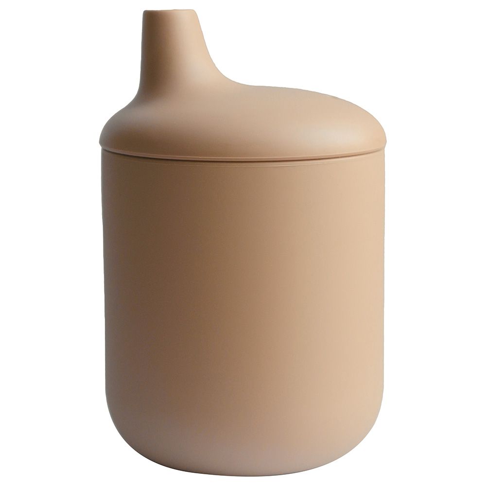 Mushie - Silicone Sippy Cup - Natural