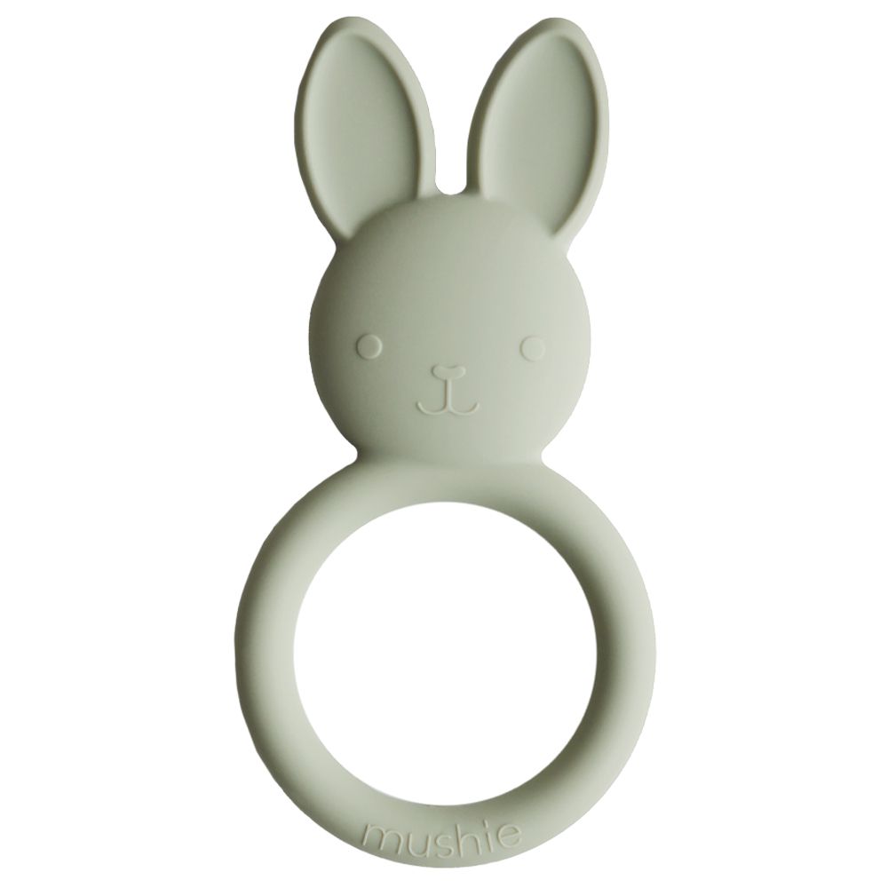 Mushie - Teether Bunny - Sage