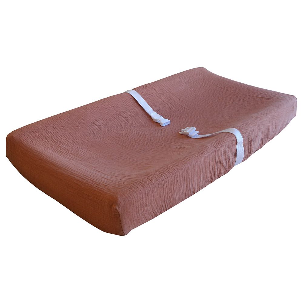 Mushie - Changing Pad Cover - Cedar