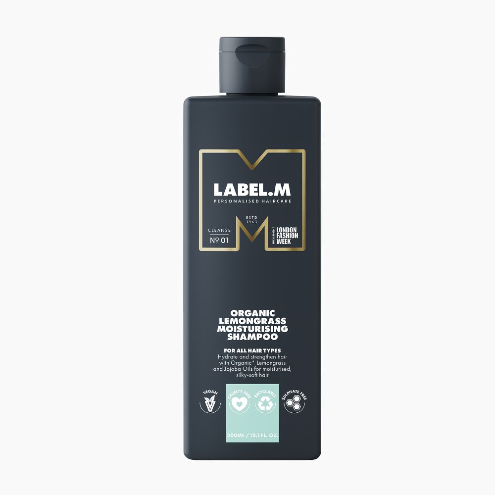 Label.M - Moisturising Shampoo - Organic Lemongrass - 300 ml