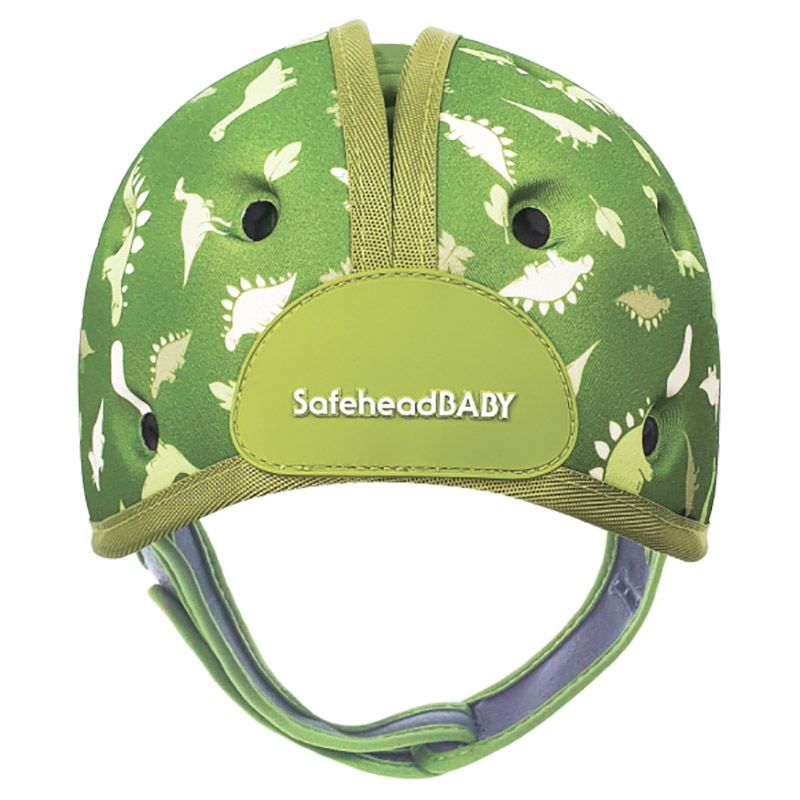 Safehead - Soft Helmet Learning To Walk - Dino Green