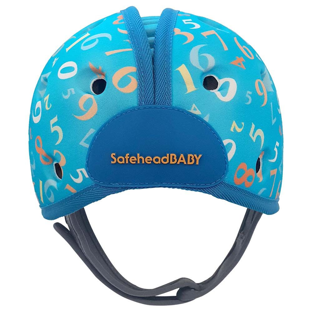 Safehead - Soft Helmet Learning To Walk - Numbers Blue