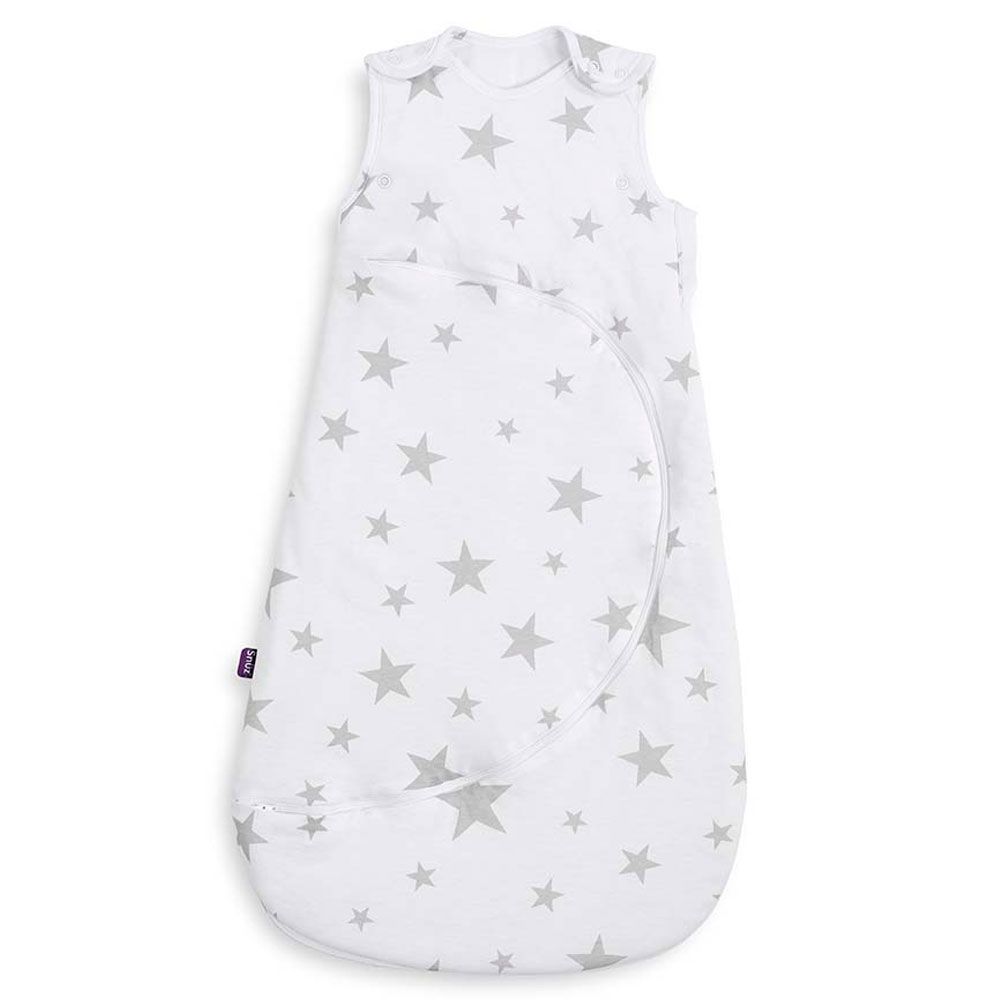 Snuz - SnuzPouch Sleeping Bag 2.5 Tog 0-6M Grey Stars