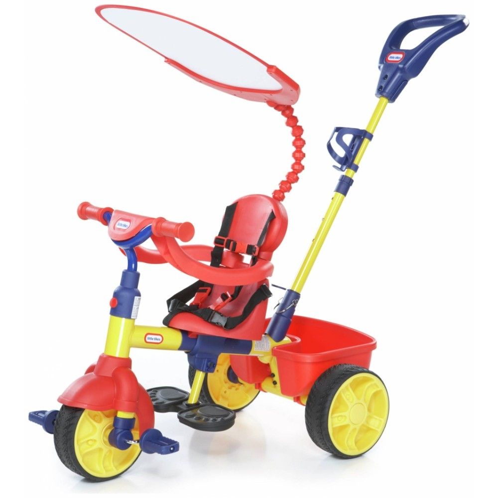 Little Tikes Trike 4In1 Basic Unisex Primary