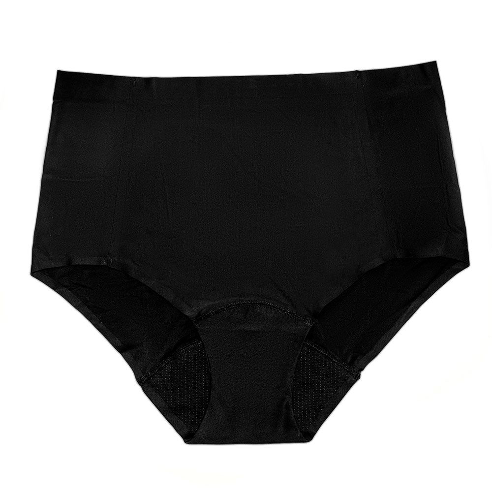 Viita Protection - Seamless Leak-Proof High Waist Underwear - Black