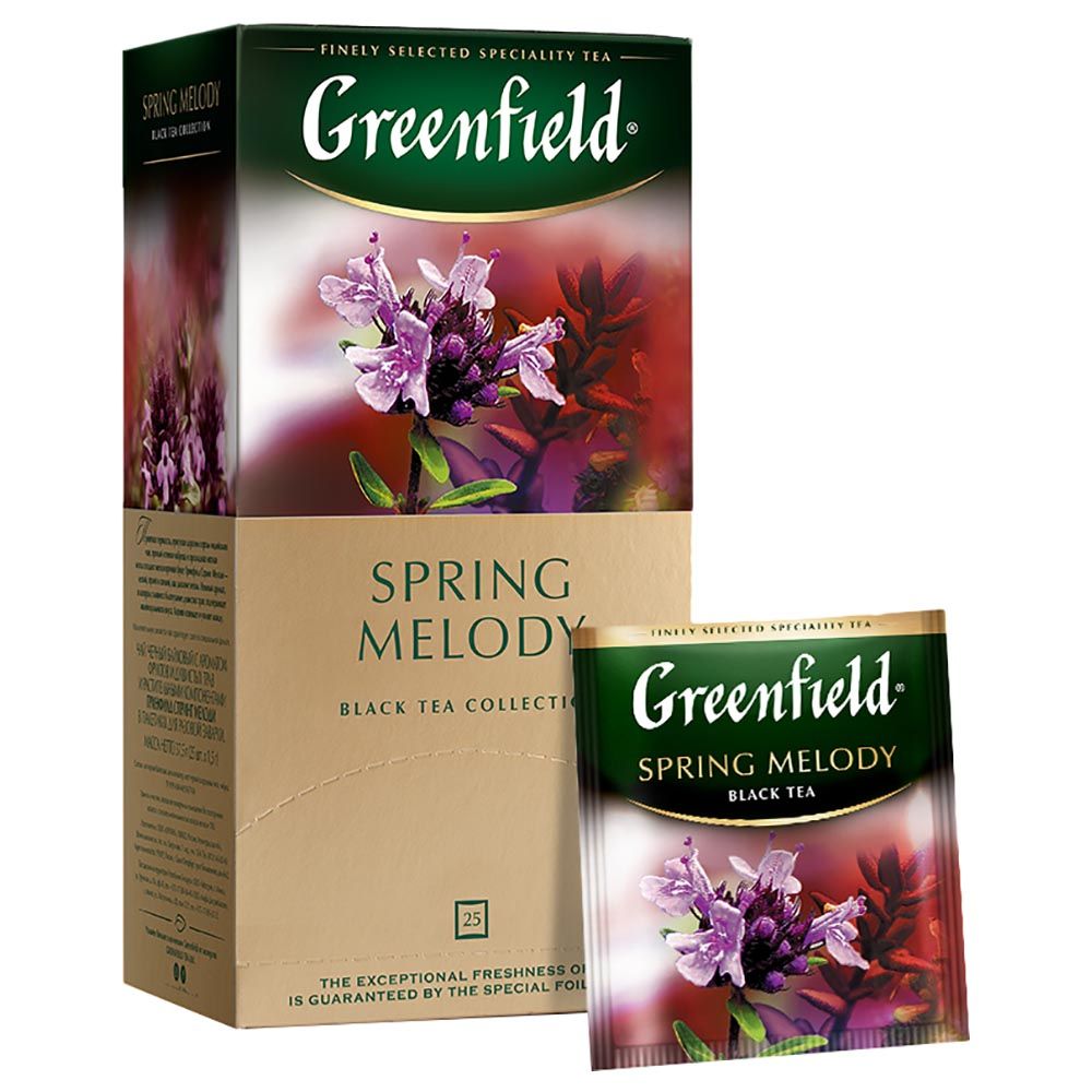 Greenfield - Spring Melody Teabags - Pack of 25 - 2g