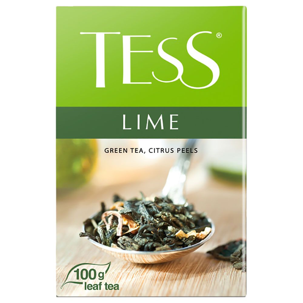 Tess - Green Tea Lime Teabag - 100g