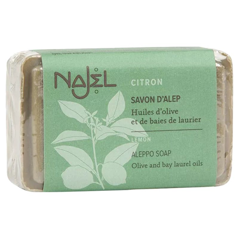 Najel Organic Skincare - Aleppo Soap Lemon Essential Oil 100g