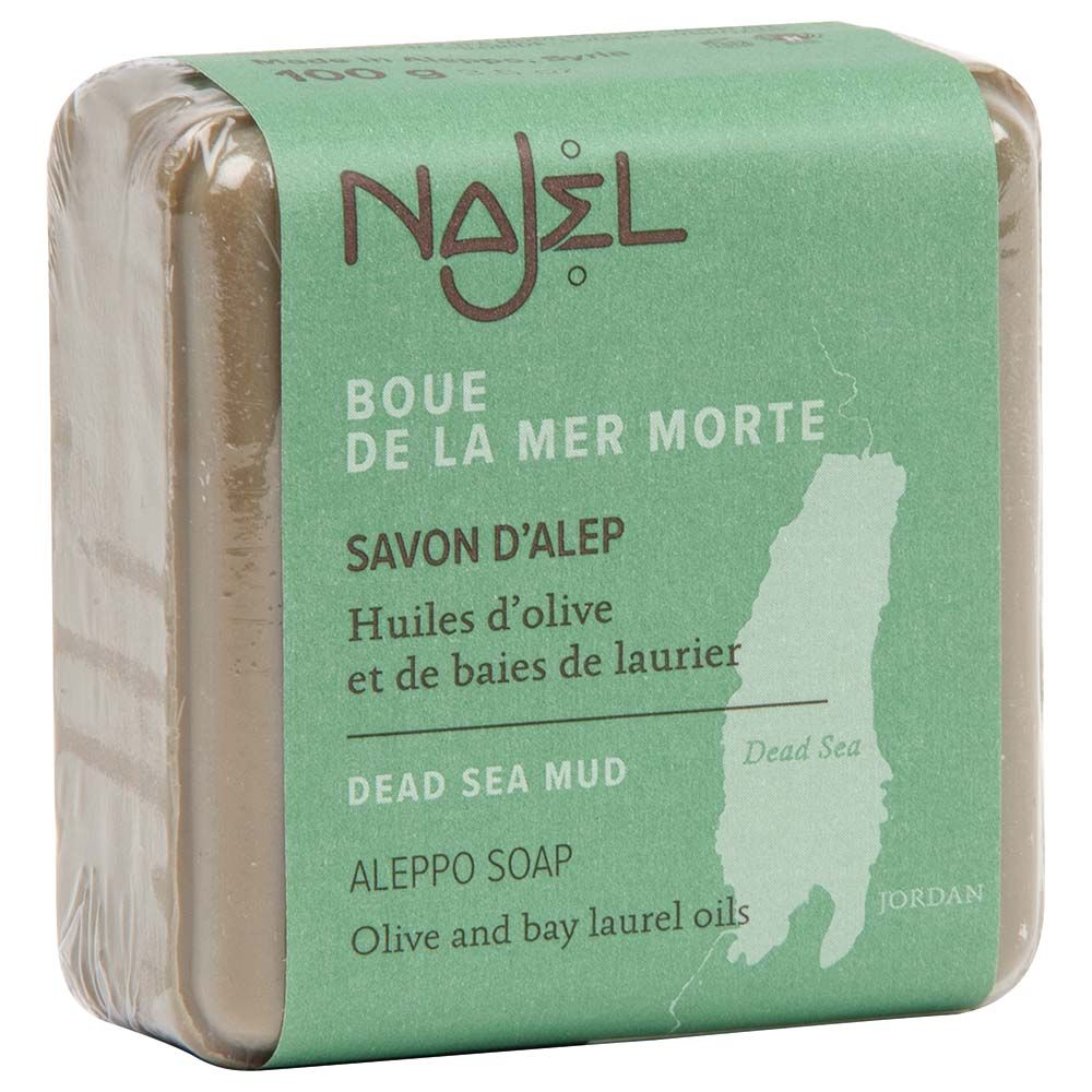 Najel Organic Skincare - Aleppo Soap Dead Sea Mud 100g