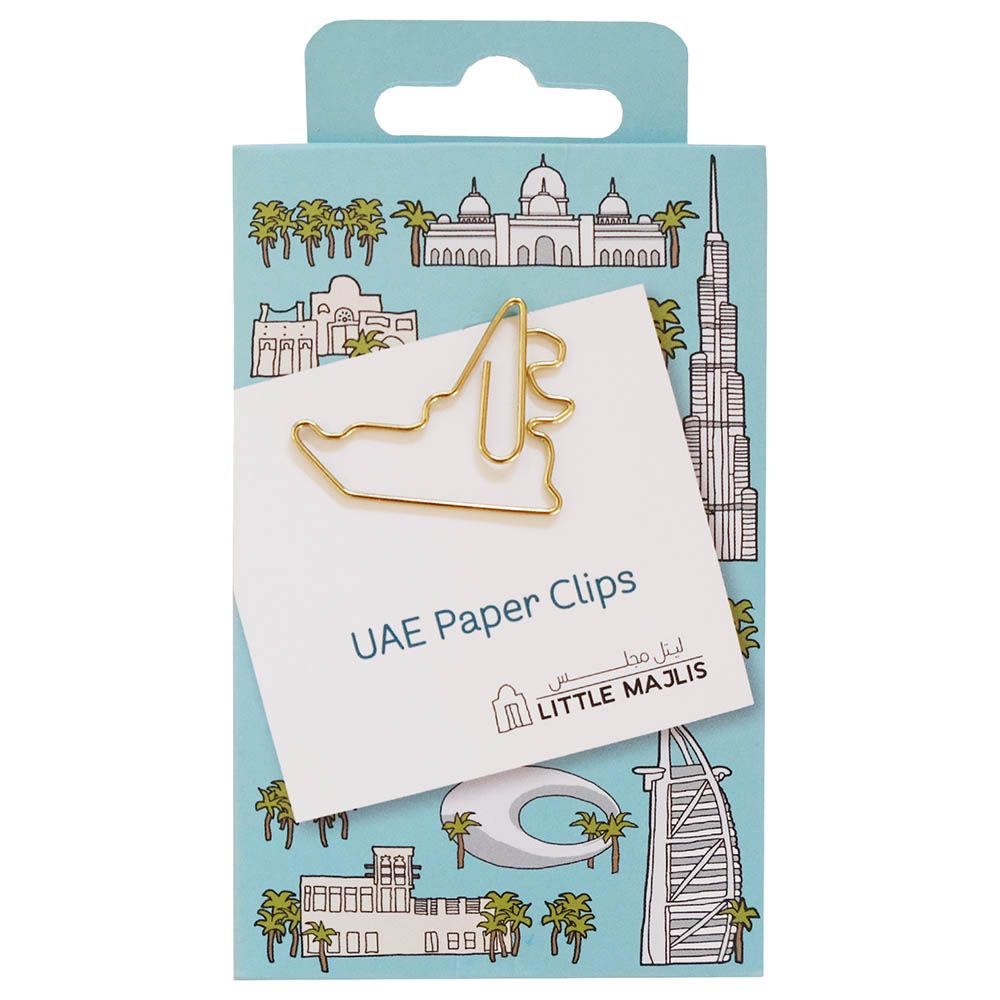 Little Majlis - UAE Paper Clip Set 6pc