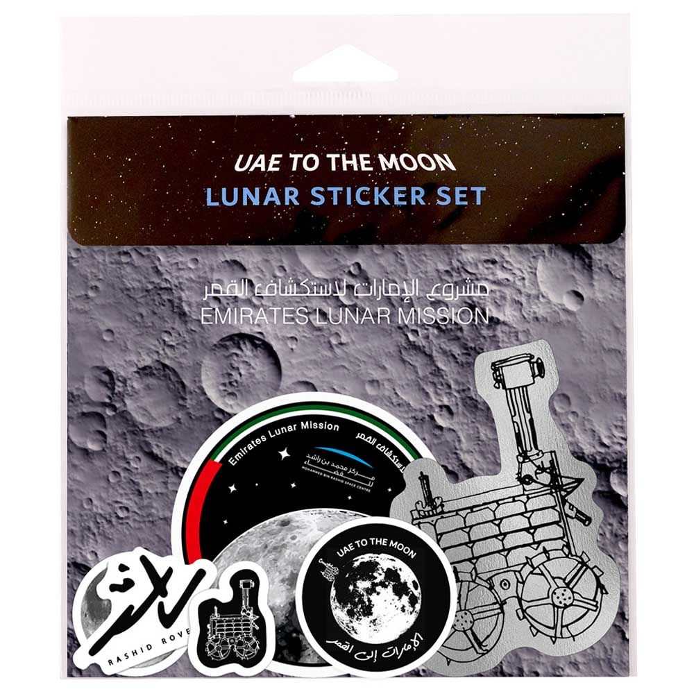 Little Majlis - MBRSC UAE To The Moon Sticker 6pc-Set