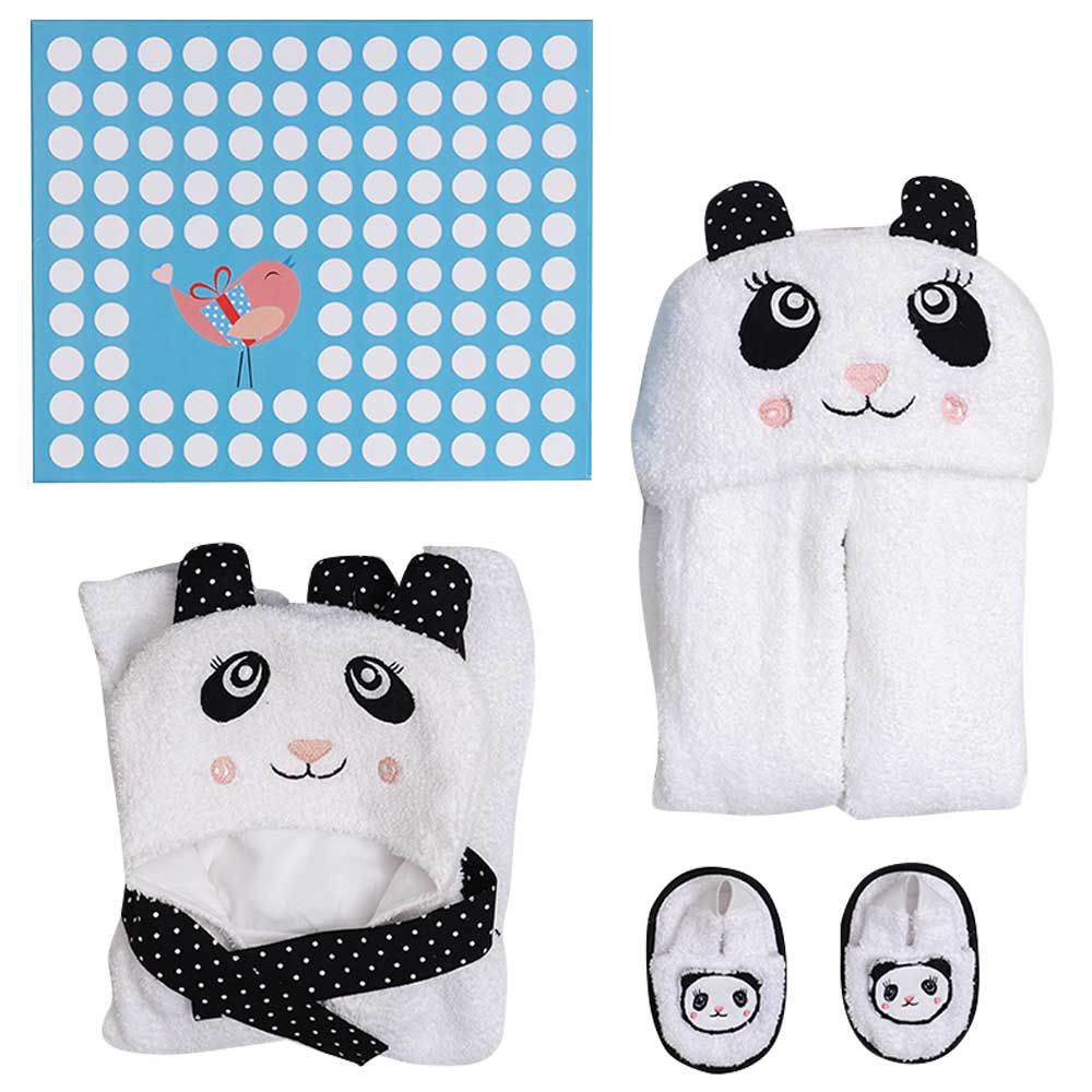 Little West Street - "Spa Time" Gift Set (Panda) w/ Towel