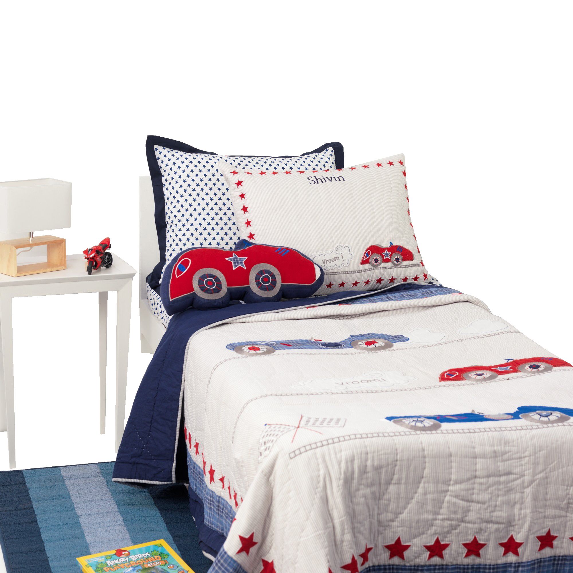 Little West Street - Kids Vrooooom 5-Pcs Bedding Set