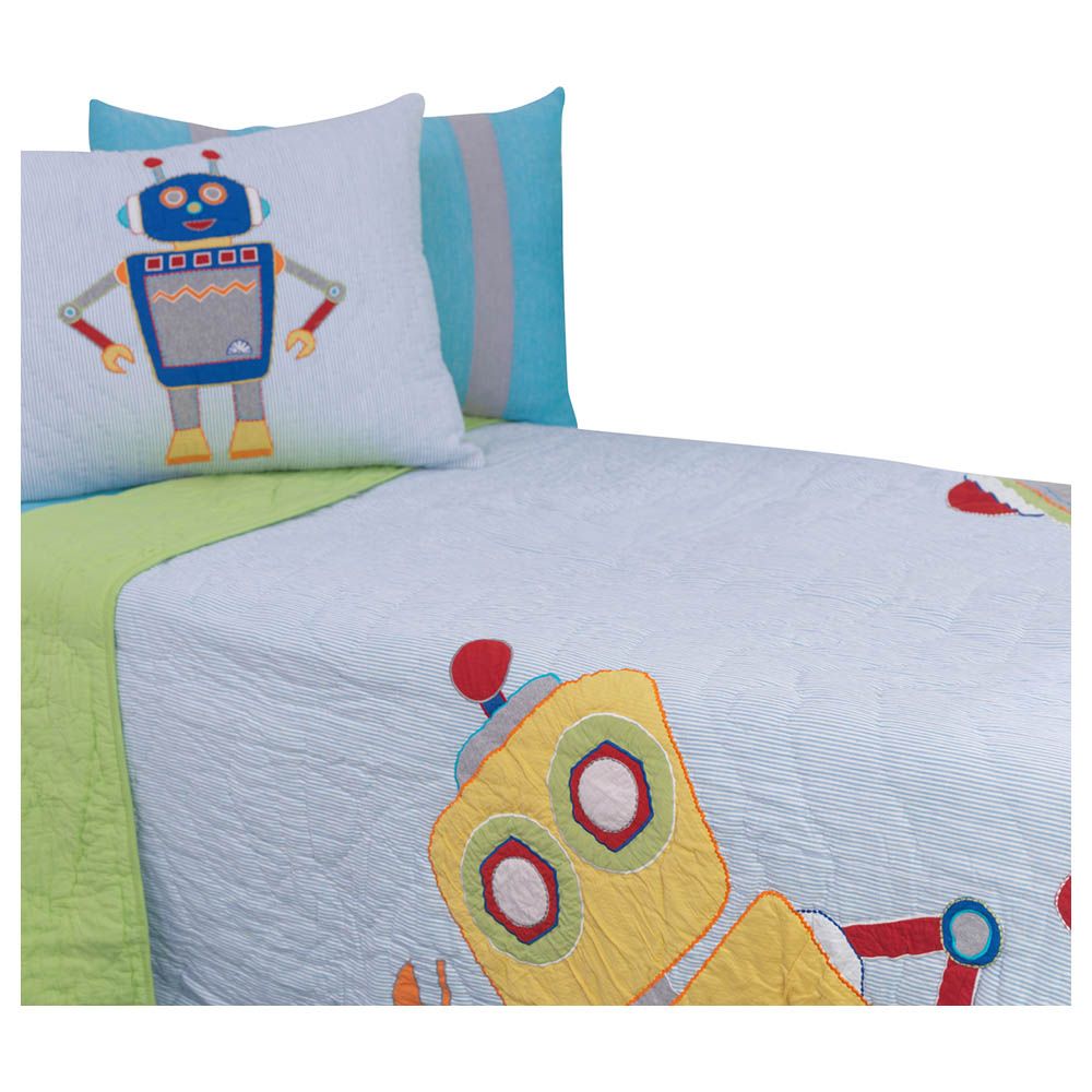 Little West Street - Rockin' Robot  Quilt