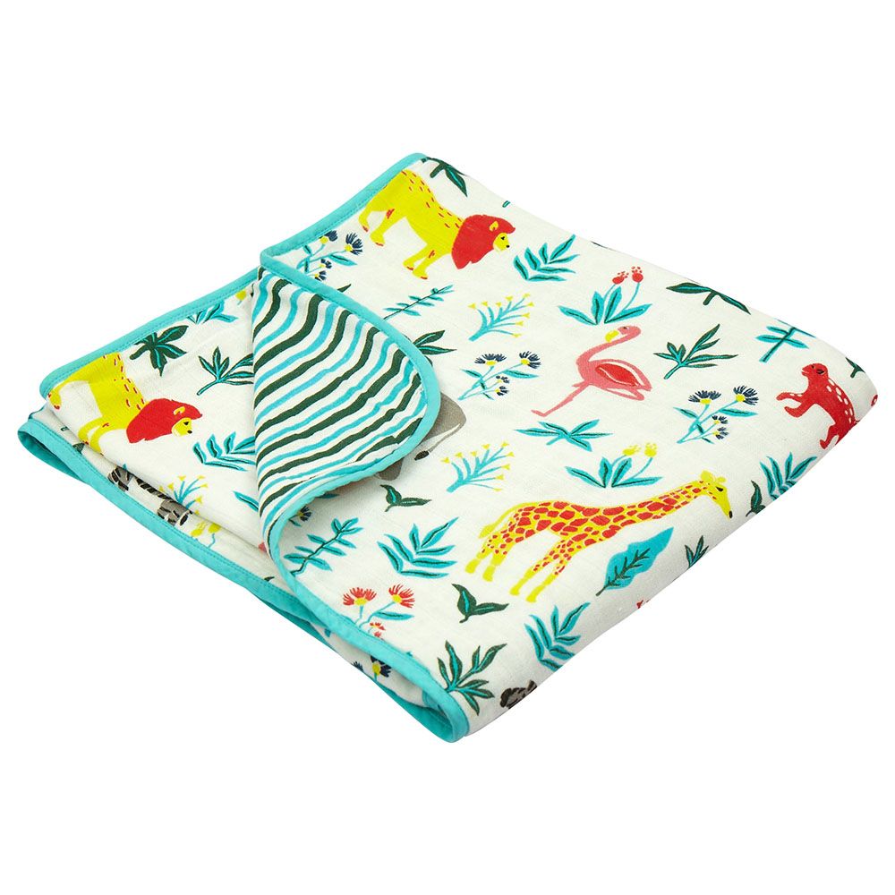 Little West Street - Serengeti Reversible Blanket