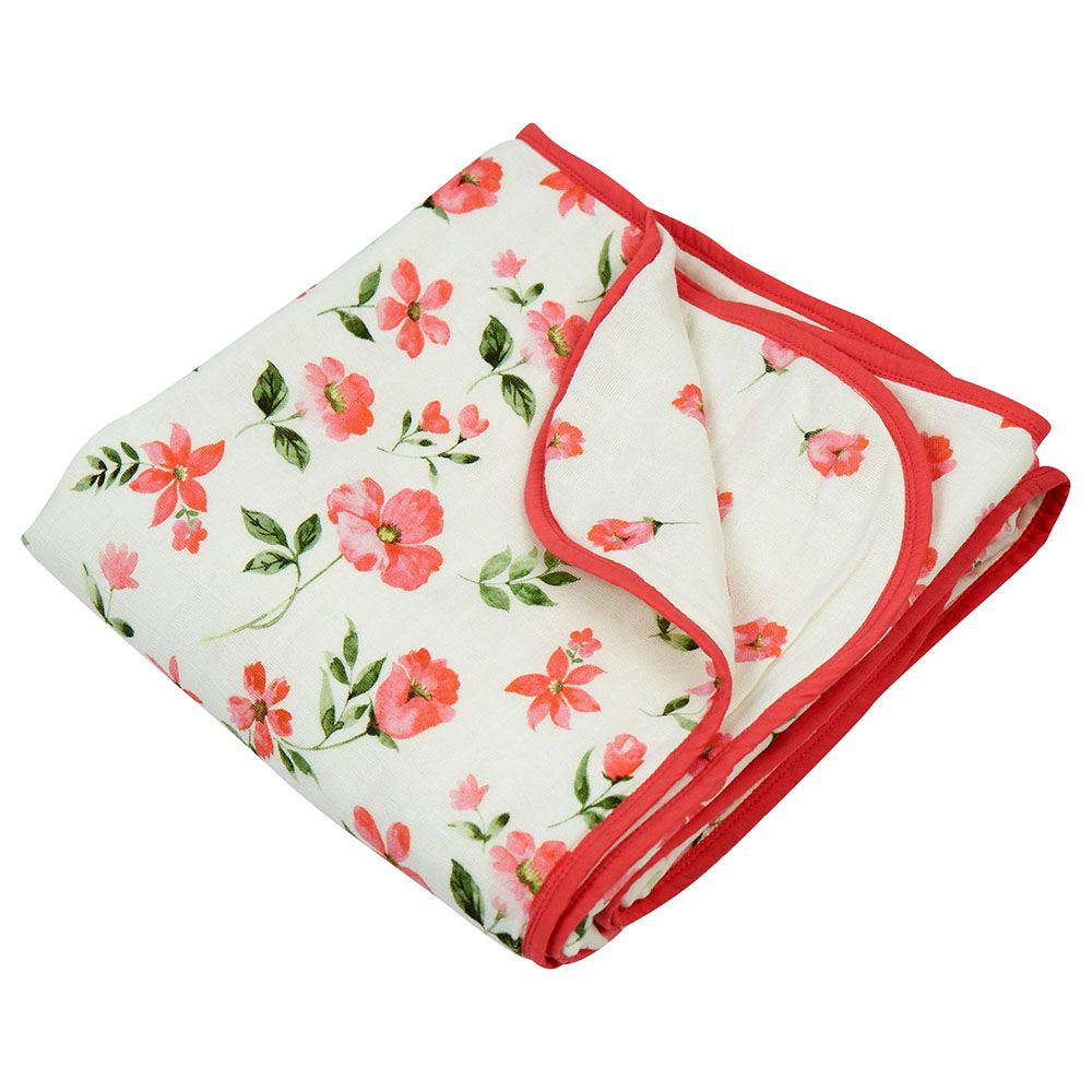 Little West Street - Blossoms Reversible Blanket