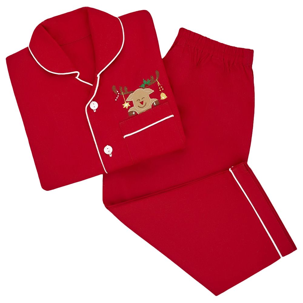 Little West Street - Reindeer Pajama Set