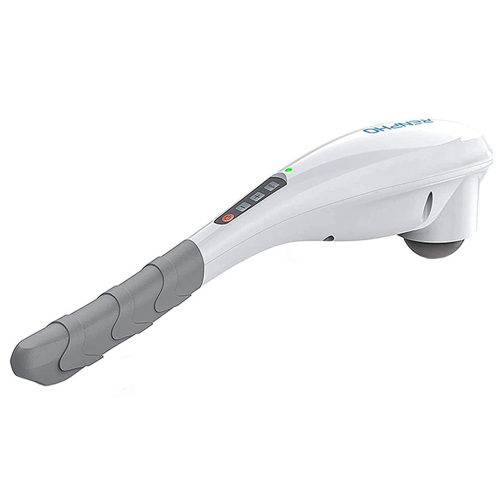 Renpho - Rechargeable Hand Held Deep Tissue Massager - White