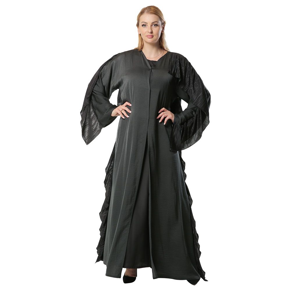 Moi Street - Black Casual Abaya