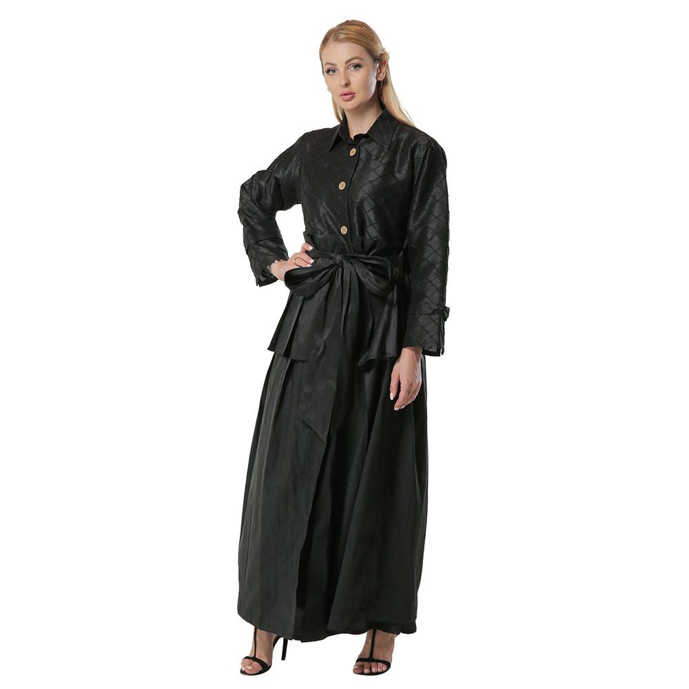 Moi Street - Green Uniquely Styled Abaya