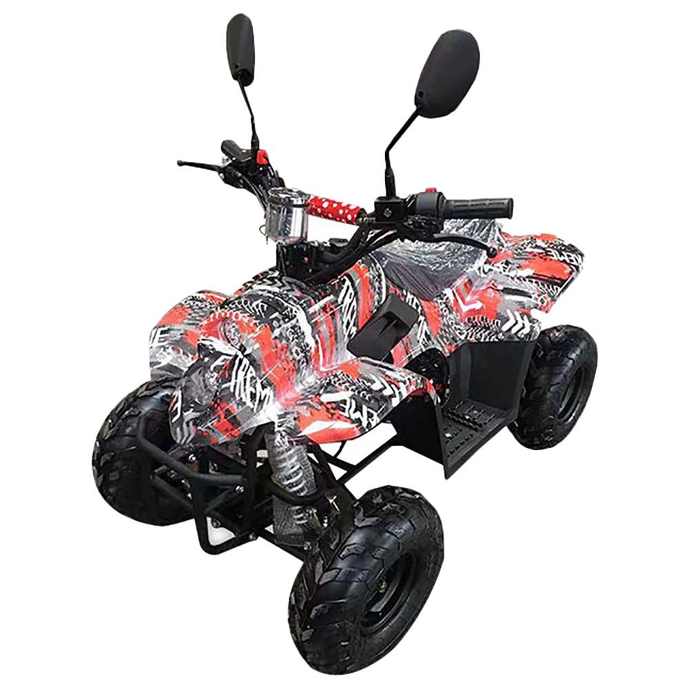 Myts - Off Road 110cc Quad Bike Camouflage Black/Red