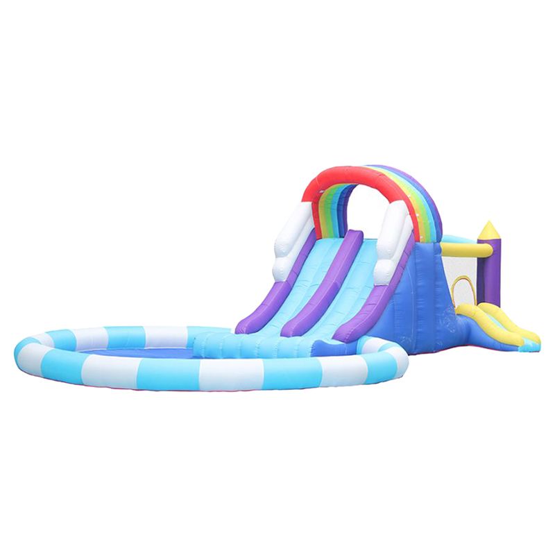 Myts - Summer Fun Inflatable Bounce W/ Slide & Pool