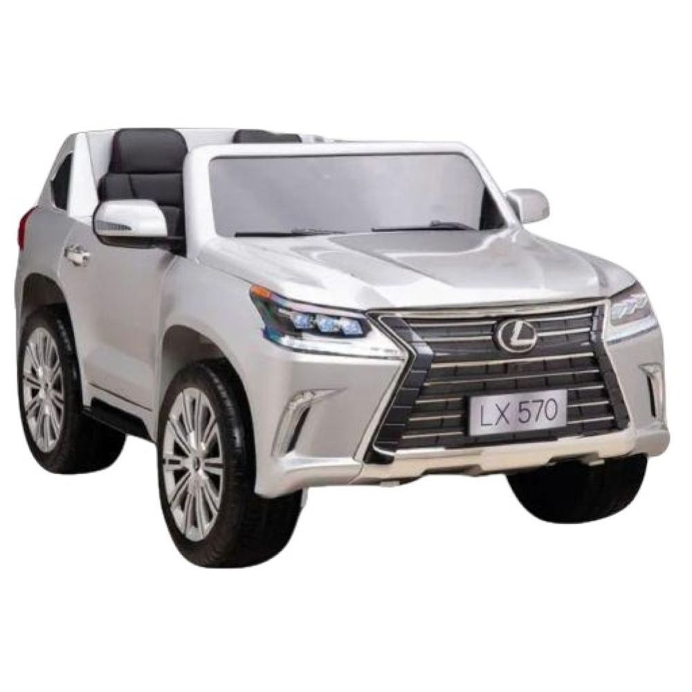 Myts - 4X4 Lexus LX570 2X12V Kids Ride On Car - Silver