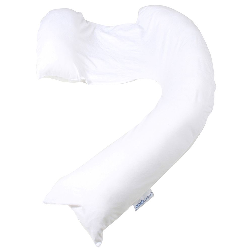 Mums & Bumps Dreamgenii Pregnancy & Feeding Pillow - White