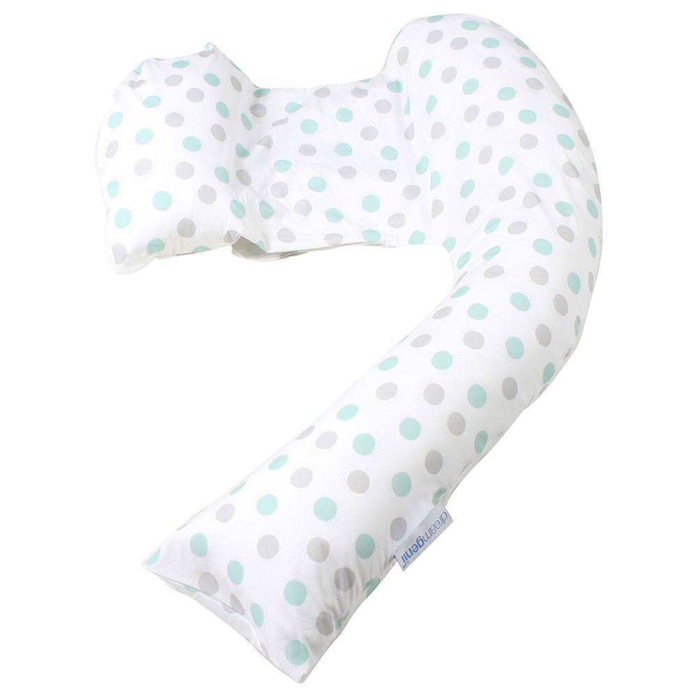 Mums & Bumps Dreamgenii Pregnancy & Feeding Pillow - Geo