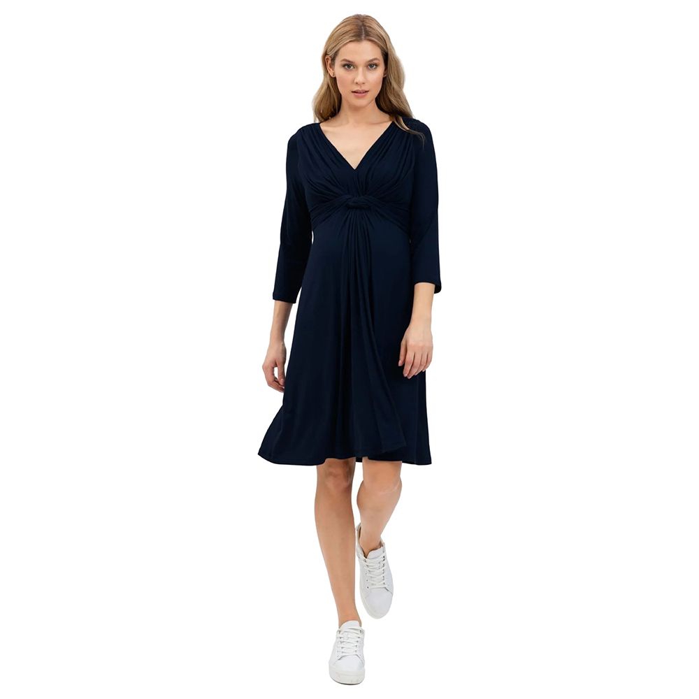 Mums & Bumps - Pietro Brunelli Maternity & Nursing Dress - Navy