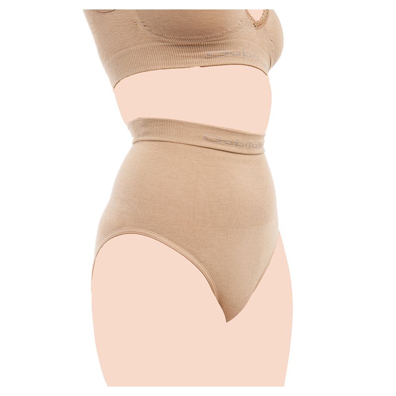 Mums & Bumps - Gabrialla Milk-Fiber Postpartum Briefs Beige