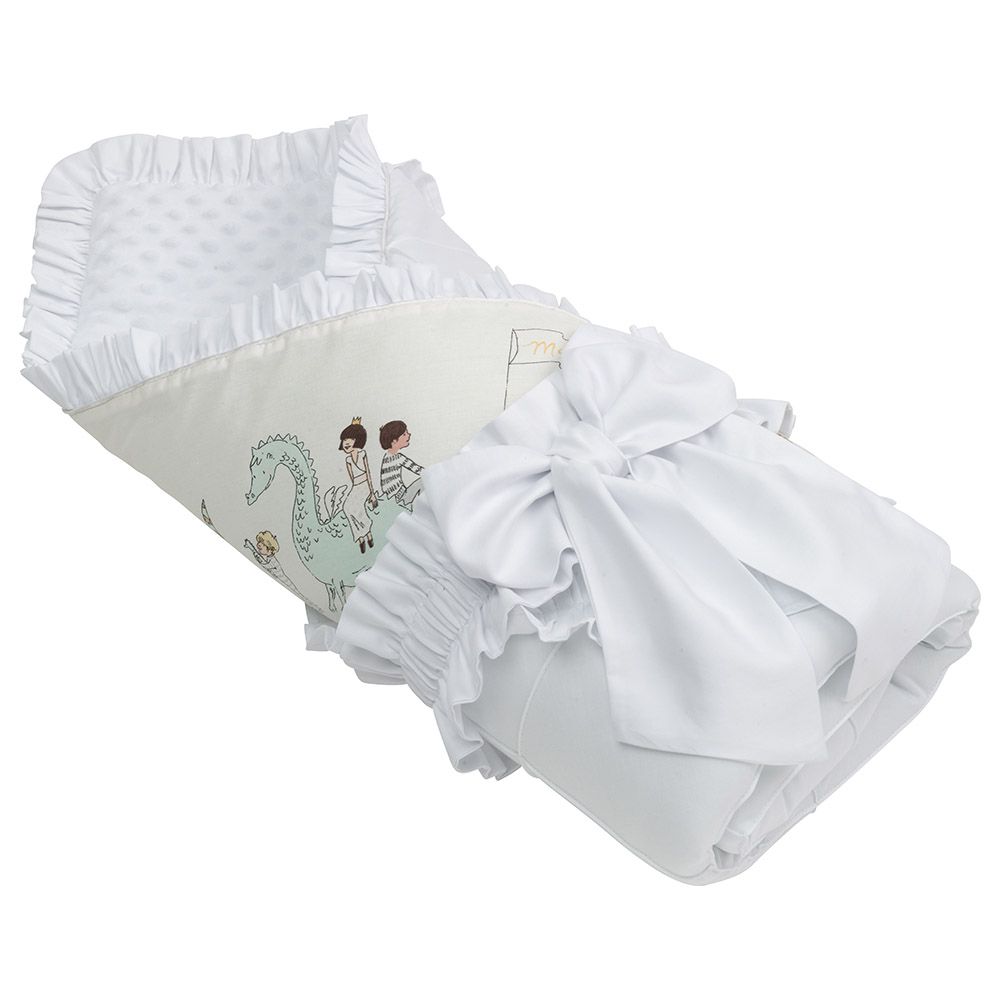 Monnet Baby - Magic Parade Blanket/Envelope - White