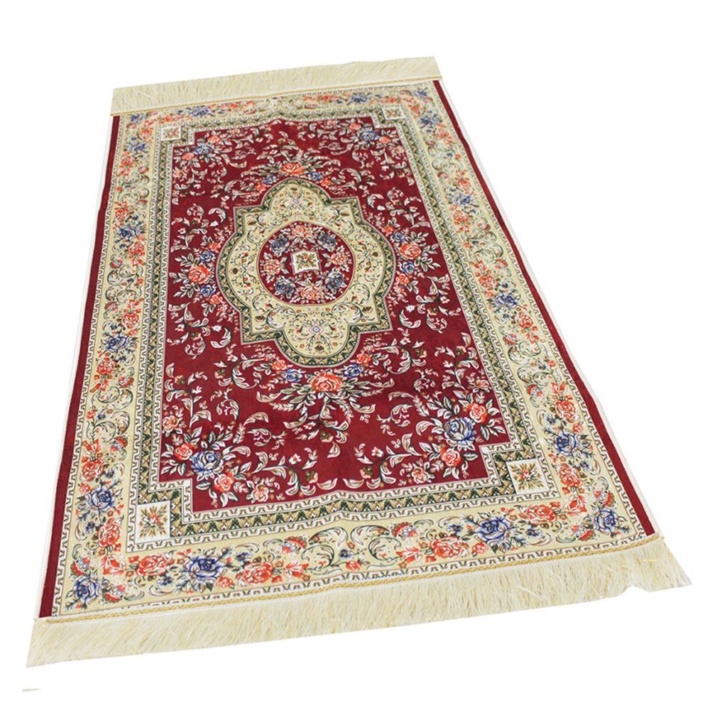 Sundus - Al-Madina Prayer Mat - Maroon