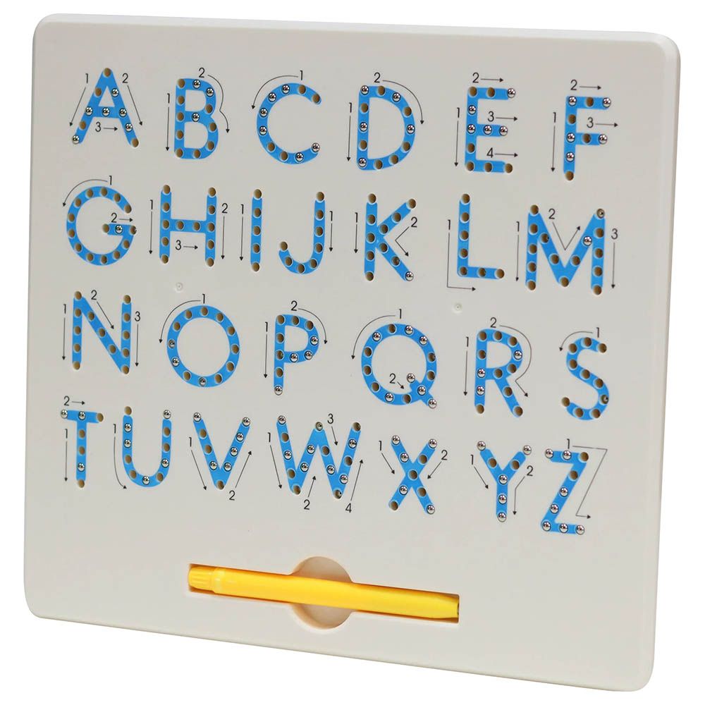 Sundus - Learn The English Alphabet Magnetic Writing Board - Yellow