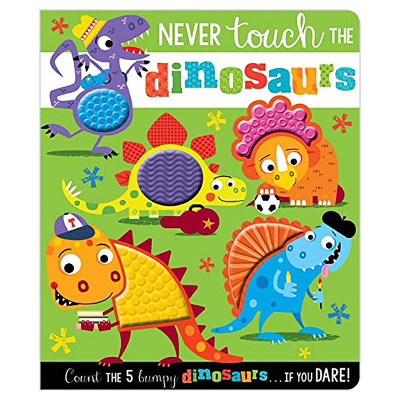 Board Book Never Touch The Dinosaurs