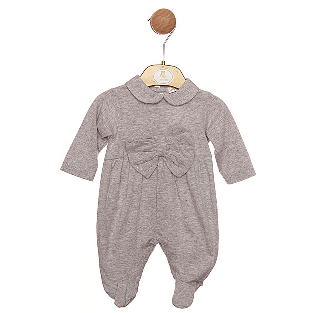 Mintini - Bow Overall - Grey