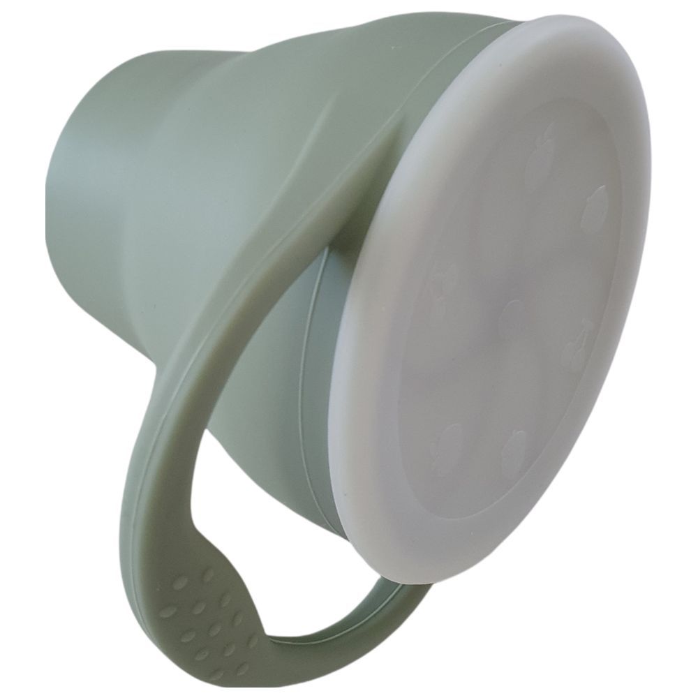 Dove and Dovelet - Silicone Expandable Snack Cup - Sage