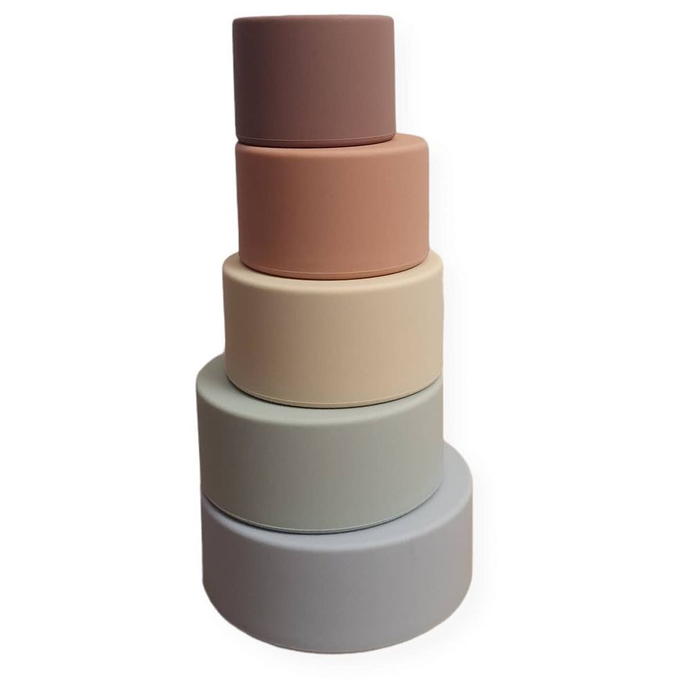 Dove and Dovelet - Silicone Stacking Cup Play Set