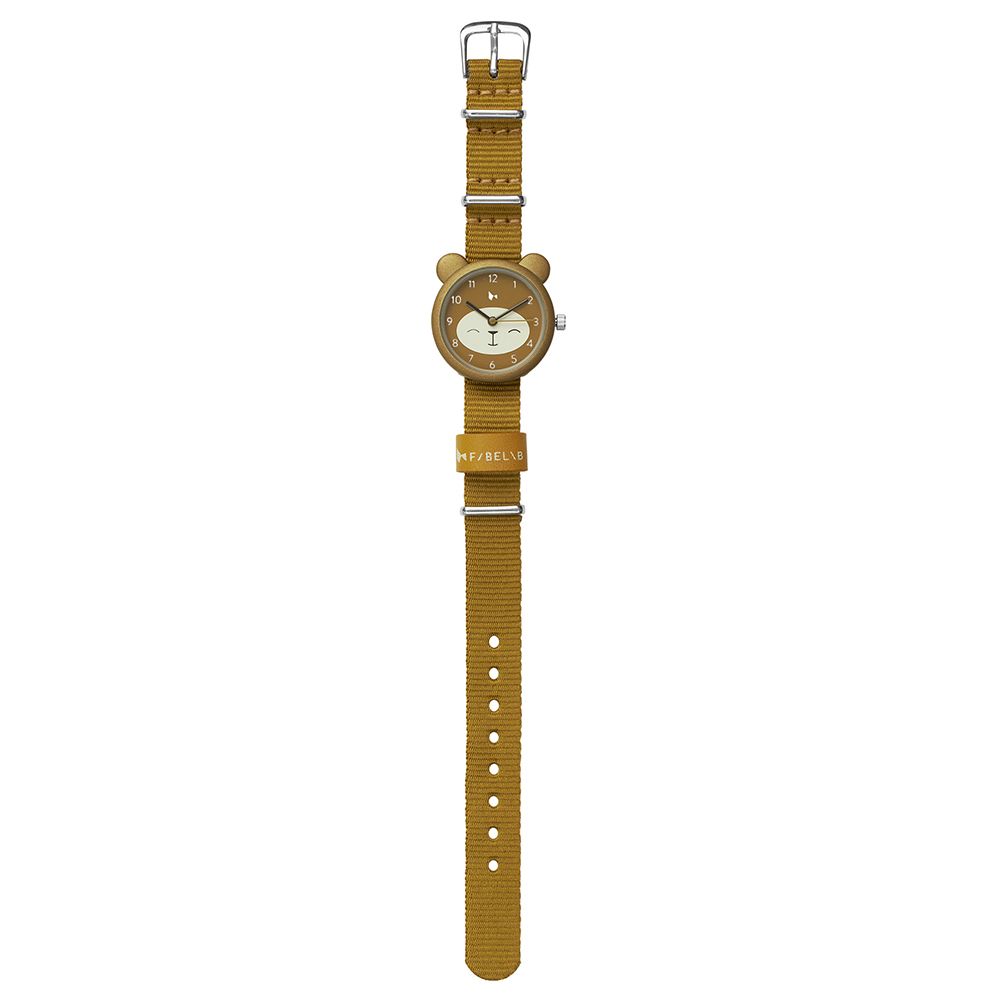 Fabelab - Kids Watch - Bear - Ochre