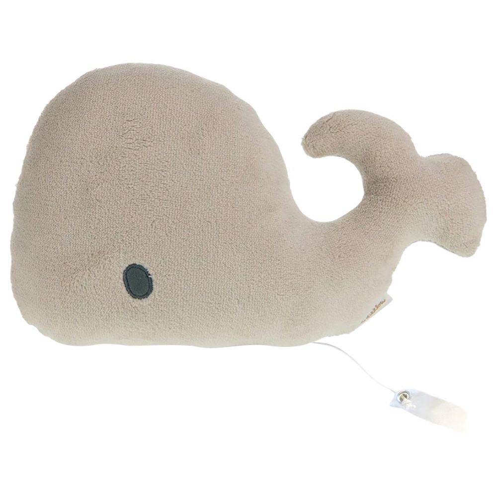 Petit Stellou - Musical Whale Greige Toy