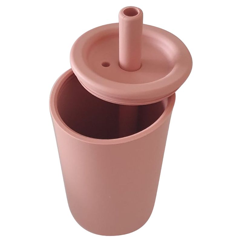 Dove and Dovelet - Toddler Straw Cup - Peachy