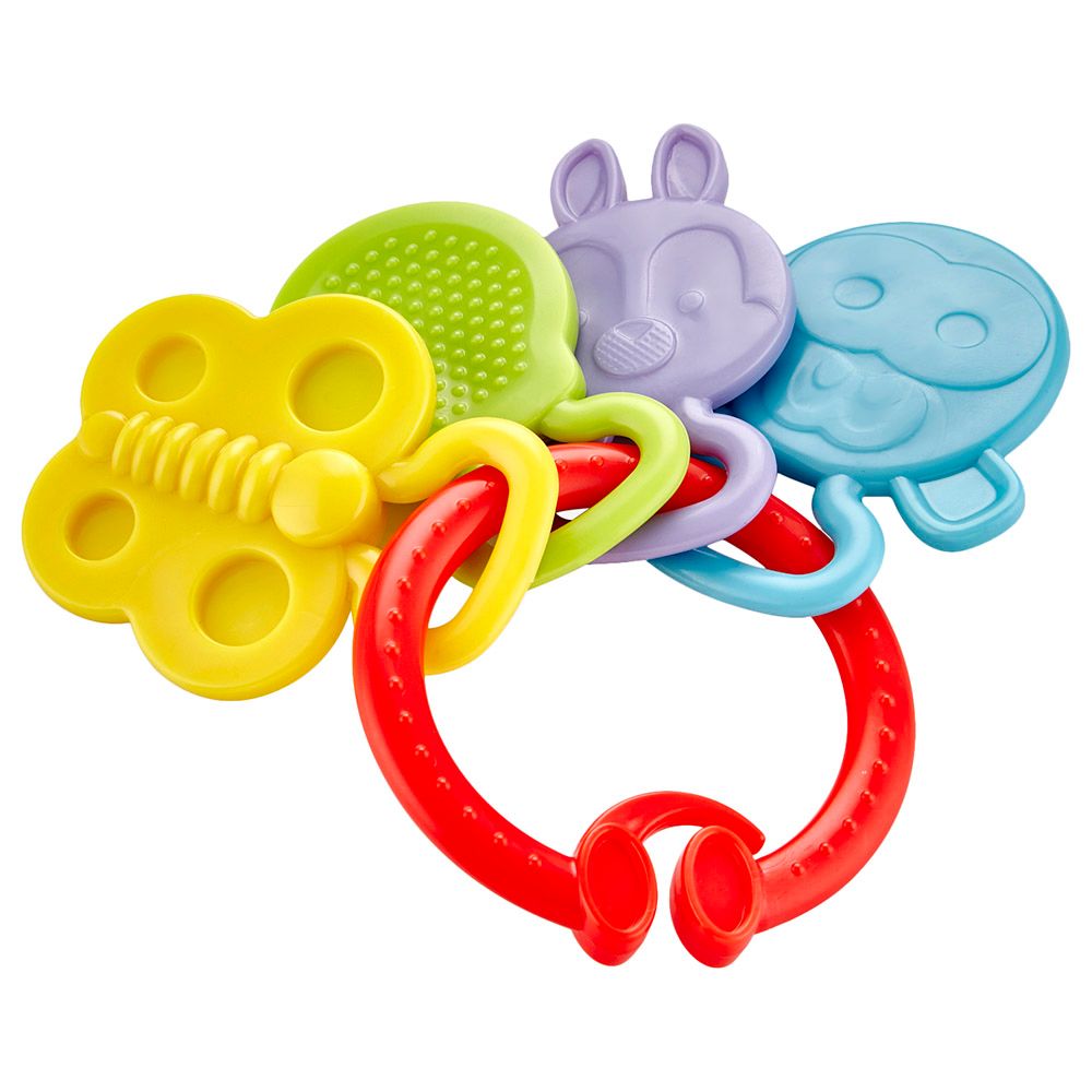 Babyjem - Rattle Teether - Red