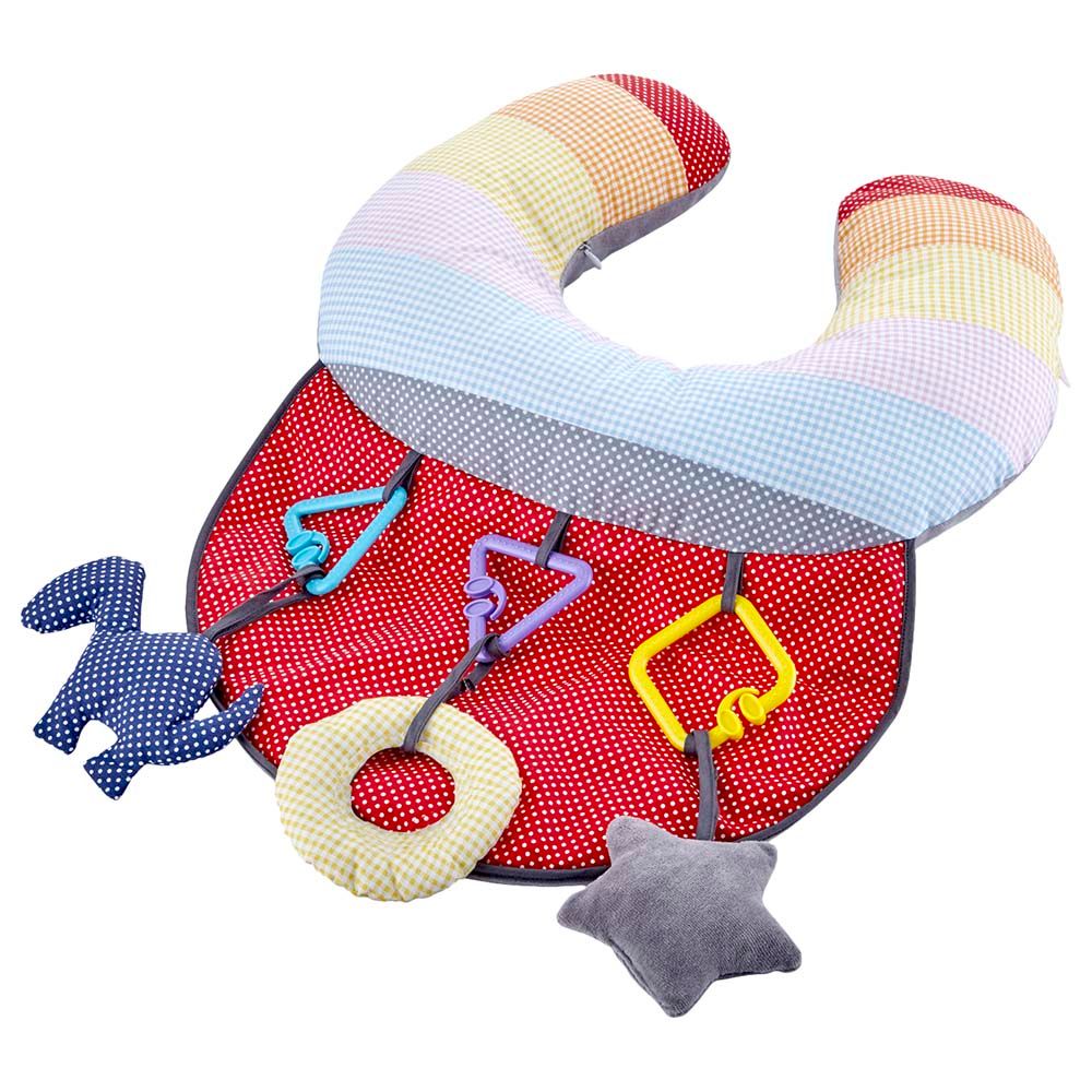 Babyjem - Baby Exercising Pillow w/ Toys - 40 x 50Cm