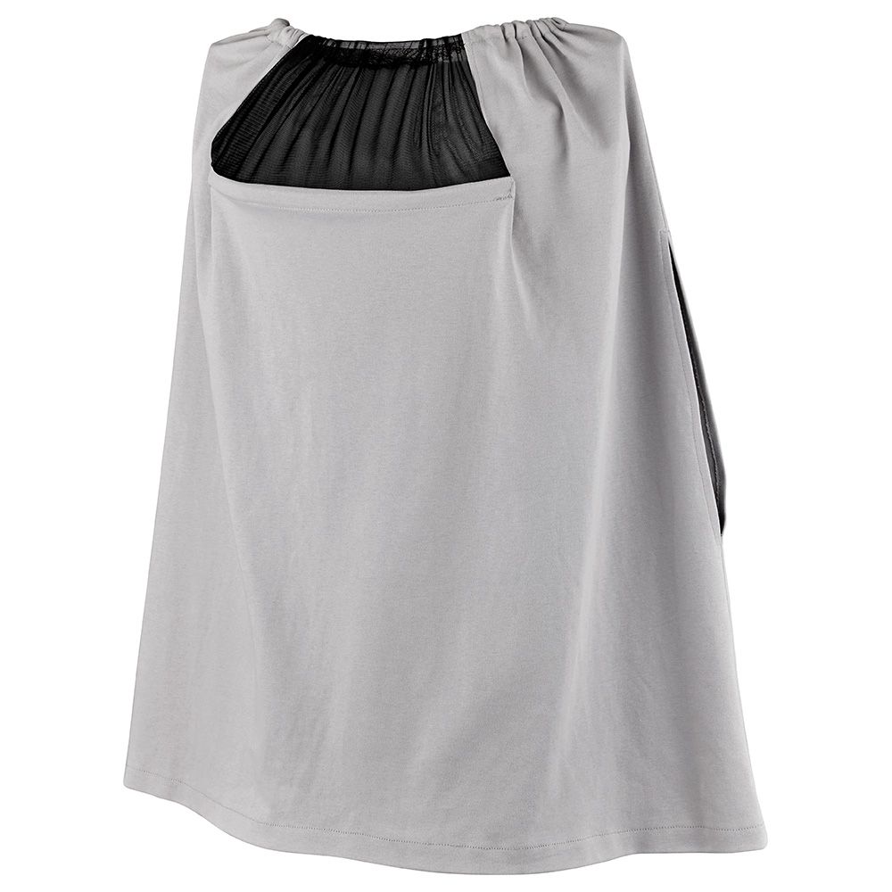 Babyjem - Breast Feeding w/ Tulle Cover - Grey