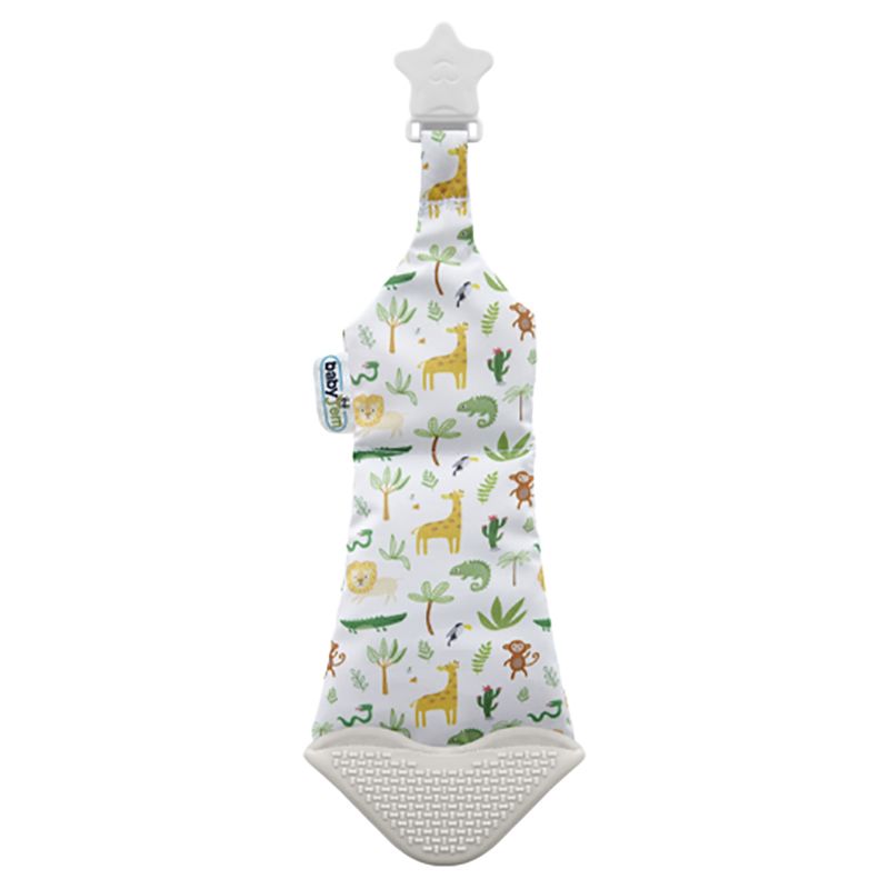 Babyjem - Baby Teething Scarf & Tie - White