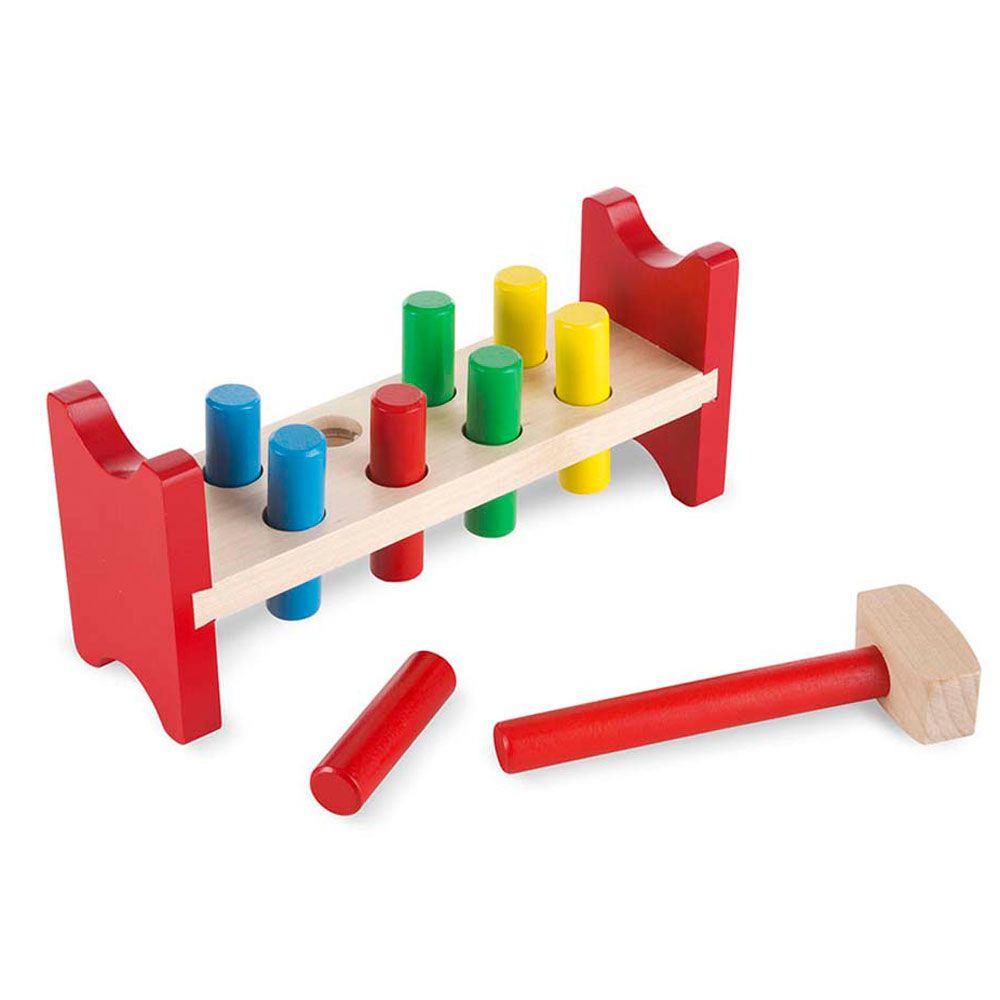 Melissa & Doug - Pound-a-Peg Classic Toy