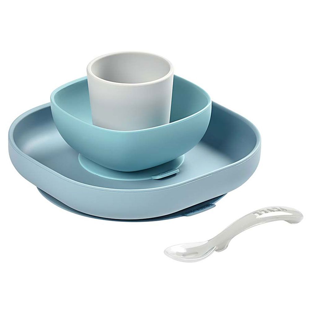 Beaba - Silicone Meal Set of 4 - Jungle